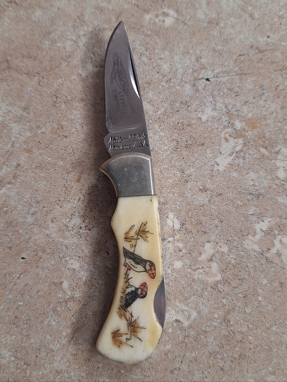 Vintage PARKER folding lockback Pocket Knife
